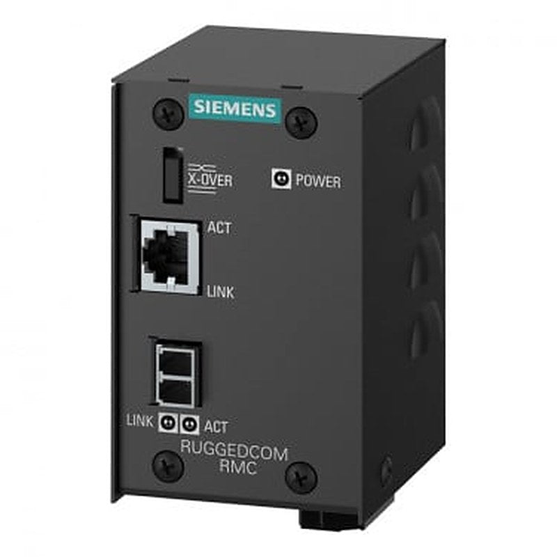 RUGGEDCOM RS900NC is a 9-port, industrially hardened, fully managed Ethernet switch with 56-bit encryption supporting 6 Fast Ethernet RJ45 ports and up to 3 Fast Ethernet Fiber ports available over multiple fiber connector types and distances. HI = 88-300 VDC or 85-264 VAC XX = No power supply 2 D = DIN Rail Mounting xx = none XX = Manufacturing modification: none ML-ML = 2 x 100FX - Multimode 1300nm, LC connector XX = None