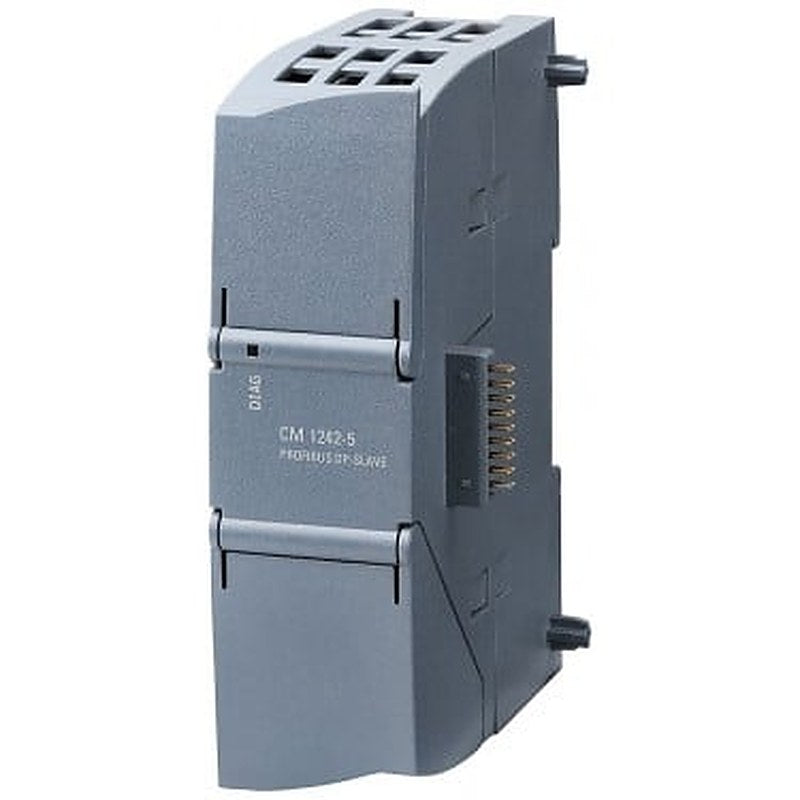 communications module CM 1242-5; for connection of SIMATIC S7-1200 to PROFIBUS as DP slave module.