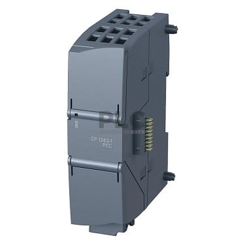 Communications processor CP 1243-1 PCC for connection of SIMATIC S7-1200 to Plant Cloud Services via Ethernet.