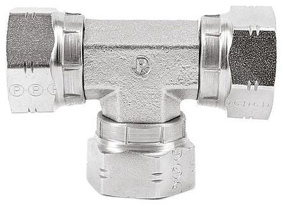 Parker 6J6MK4S Female G, Steel, 0.375 in Hose ID