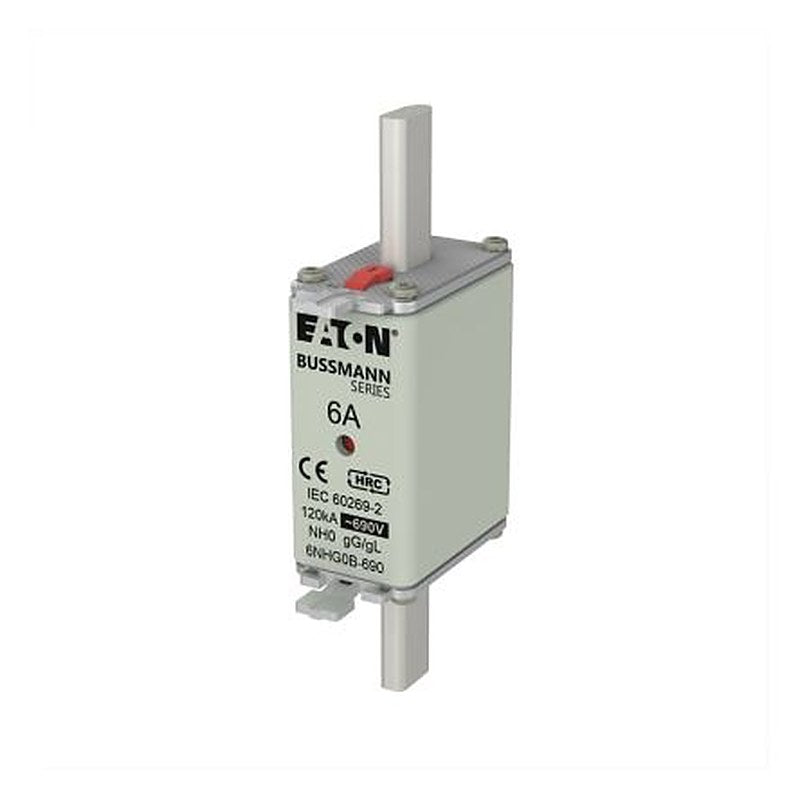 Eaton 6A NH Fuse 58 x 30 x 125 mm 690V ac