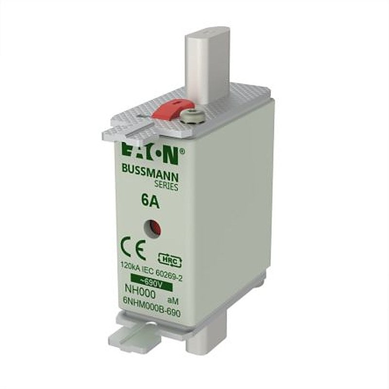Eaton 6A NH Fuse 51 x 21 x 79 mm 690V ac