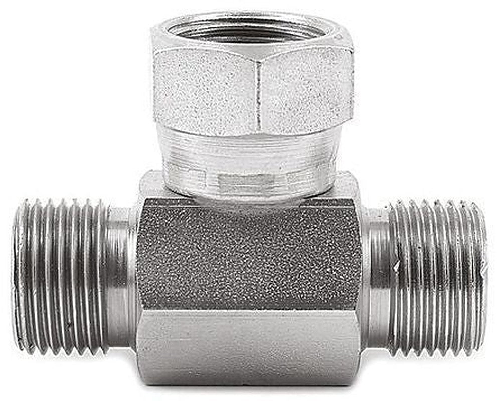 Parker 6S6MK4S Male G, Steel, 0.375 in Hose ID