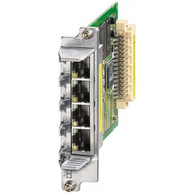 SINAMICS S120 CBE20 PROFINET module painted for connection to PROFINET IO with 4 RJ45 ports with switch functionality