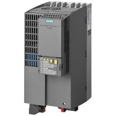 SINAMICS G120C RATED POWER 11,0KW WITH 150% OVERLOAD FOR 3 SEC 3AC380-480V +10/-20% 47-63HZ INTEGRATED FILTER CLASS A I/O-INTERFACE: 6DI, 2DO,1AI,1AO SAFE TORQUE OFF INTEGRATED FIELDBUS: PROFIBUS-DP PROTECTION: IP20/ UL OPEN TYPE SIZE: FSC 295X140X203(HXWXD) EXTERNAL 24V