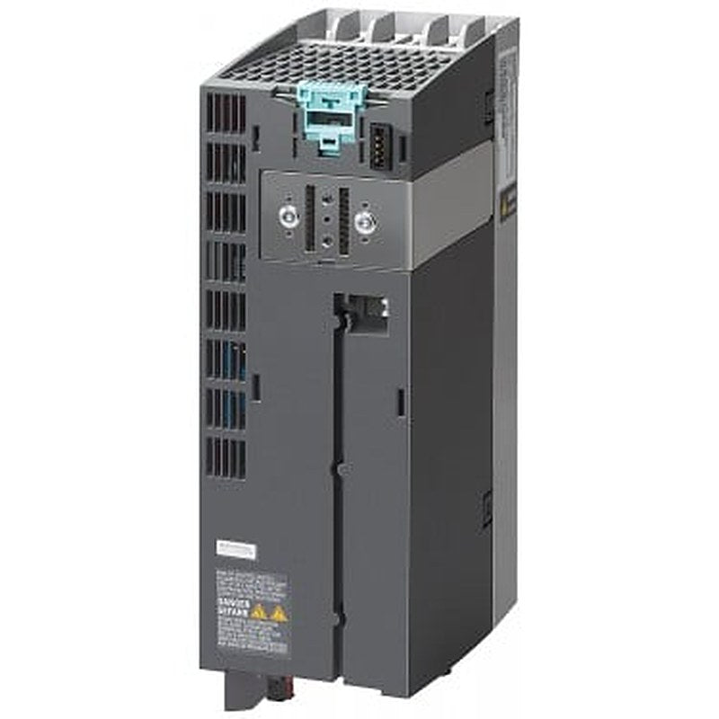 SINAMICS POWER MODULE PM240-2 WITHOUT FILTER WITH BUILT IN BRAKING CHOPPER 3AC380-480V +10/-10% 47-63HZ OUTPUT HIGH OVERLOAD: 3KW FOR 200% 3S,150% 57S,100% 240S AMBIENT TEMP -10 TO +50 DEG C OUTPUT LOW OVERLOAD: 4KW FOR 150% 3S,110% 57S,100% 240S AMBIENT TEMP -10 TO +40 DEG C 291 X 100 X 165 (HXWXD), FSB PROTECTION IP20 WITHOUT CONTROL UNIT AND PANEL APPROVED FOR CU FIRMWARE- VERSION V4.6