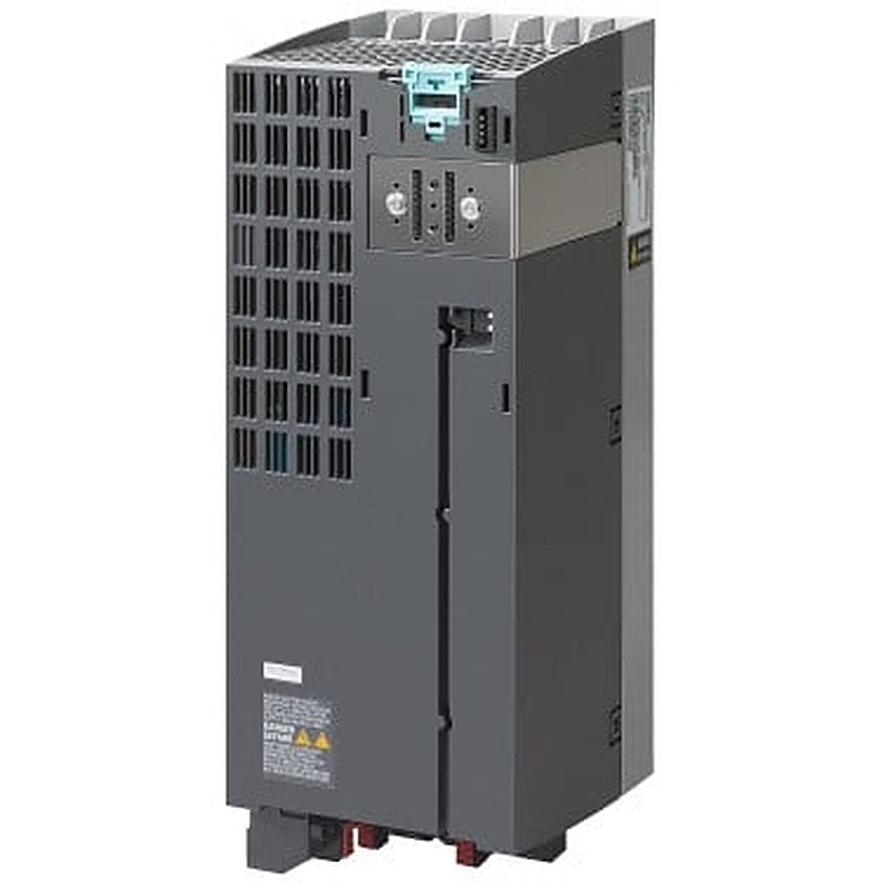 SINAMICS POWER MODULE PM240-2 WITH BUILT IN CL. A FILTER WITH BUILT IN BRAKING CHOPPER 3AC380-480V +10/-10% 47-63HZ OUTPUT HIGH OVERLOAD: 11KW FOR 200% 3S,150% 57S,100% 240S AMBIENT TEMP -10 TO +50 DEG C OUTPUT LOW OVERLOAD: 15KW FOR 150% 3S,110% 57S,100% 240S AMBIENT TEMP -10 TO +40 DEG C 355 X 140 X 165 (HXWXD), FSC PROTECTION IP20 WITHOUT CONTROL UNIT AND PANEL APPROVED FOR CU FIRMWARE- VERSION V4.6