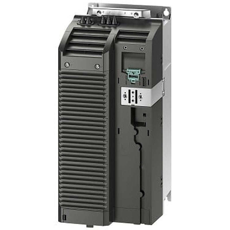 SINAMICS G120 POWER MODULE PM240-2 WITHOUT FILTER WITH BUILT IN BRAKING CHOPPER 3AC500-690V +10/-20% 47-63HZ OUTPUT HIGH OVERLOAD: 22KW FOR 200% 3S,150% 57S,100% 240S AMBIENT TEMP -20 TO +50 DEG C (HO) OUTPUT LOW OVERLOAD: 30kW FOR 150% 3S,110% 57S,100% 240S AMBIENT TEMP -20 TO +40 DEG C (LO) 472 X 200 X 237 (HXWXD), FSD PROTECTION IP20 WITHOUT CONTROL UNIT AND PANEL APPROVED FOR CU FIRMWARE- VERSION V4.7 HF8