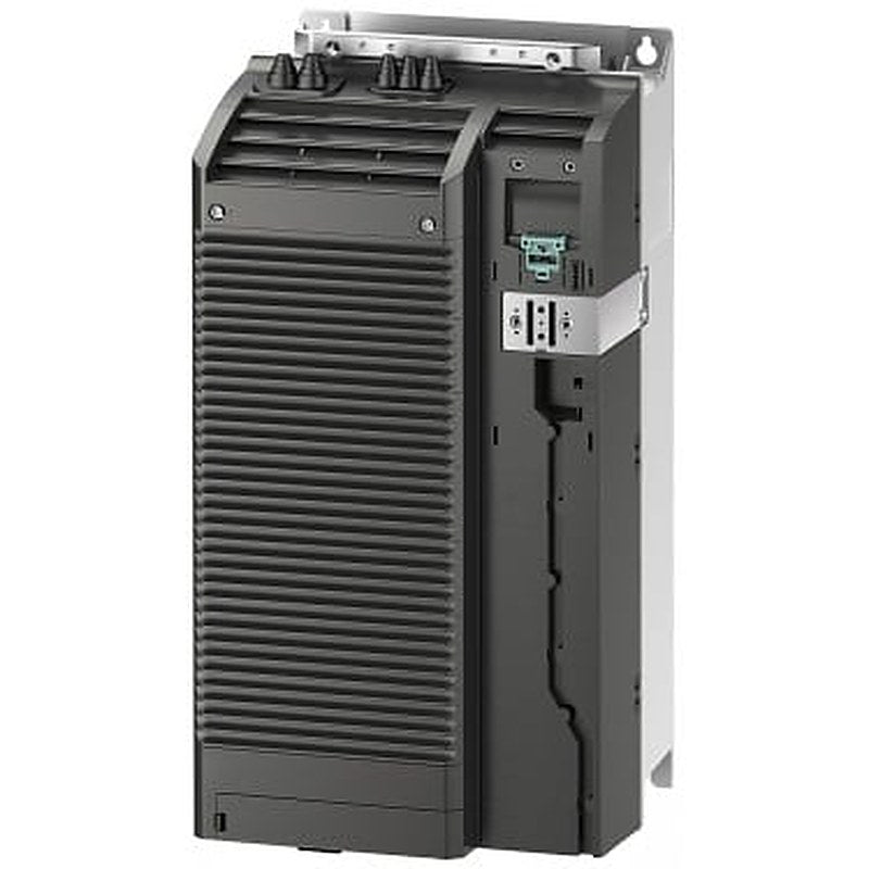 SINAMICS G120 POWER MODULE PM240-2 WITH BUILT IN CL. A FILTER WITH BUILT IN BRAKING CHOPPER 3AC500-690V +10/-20% 47-63HZ OUTPUT HIGH OVERLOAD: 45KW FOR 200% 3S,150% 57S,100% 240S AMBIENT TEMP -20 TO +50 DEG C (HO) OUTPUT LOW OVERLOAD: 55kW FOR 150% 3S,110% 57S,100% 240S AMBIENT TEMP -20 TO +40 DEG C (LO) 551 X 275 X 237 (HXWXD), FSE PROTECTION IP20 WITHOUT CONTROL UNIT AND PANEL APPROVED FOR CU FIRMWARE- VERSION V4.7 HF8