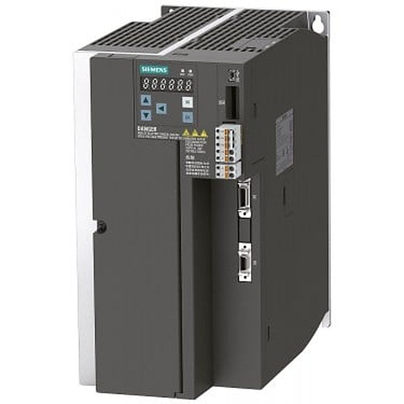 SINAMICS V90, with PROFINET Input voltage: 380-480 V 3 A -15%/+10% 13.8 A 45-66 Hz Output voltage: 0 – Input 11.0 A 0-330 Hz Motor: 3.5 kW Degree of protection: IP20 Size C, 140x260x240 (WxHxD)