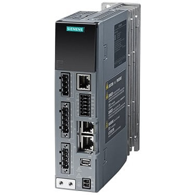 SINAMICS S210 Input voltage: 200-240V 1AC; -10%/+10%; 2.7A; 45-66Hz; Output voltage: 0-input V; 1.4A; 0-550Hz; Motor: 0.2 kW; degree of protection: IP20; Frame size A; 45 x 170 x 170 (WxHxD)