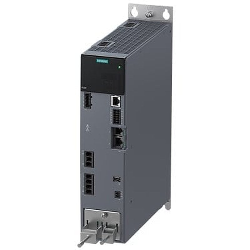 SINAMICS S210 input voltage: 200-480 V 3AC -10%/+10%   6.0 A 45-66 Hz output voltage: 0 input V   5.0 A   0-550 Hz motor: 1.5 kW degree of protection: IP20 frame size B 70 x 322 x 223 (WxHxD)