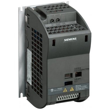 SINAMICS G110-CPM110 AC Drive, unfiltered 200-240 V 1 AC+10/-10% 47-63 Hz RS-485 interface (USS protocol) CT: 0.25 kW; VT: 0.25 kW CT overload: 150% 60 s 150x 90x 101 (HxWxD) IP20; with flat heat sink; only for cooling plate installation ambient temperature -10+50 °C without BOP without analog input