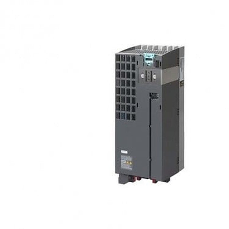 SINAMICS Power Module PM240-2 with integrated Class A filter with integrated braking chopper 200-240V3AC+10/-10% 47-63Hz power high overload: 4 kW at 200% 3 s, 150% 57 s, 100% 240 s; ambient temperature -10 to +50 °C, power low overload: 5.5 kW at 150% 3 s, 110% 57 s, 100% 240 s; ambient temperature -10 to +40 °C 411x 200x 171 (HxWxD), FSC Degree of protection IP20-PT without Control Unit and operation panel released as of CU firmware version V4.6