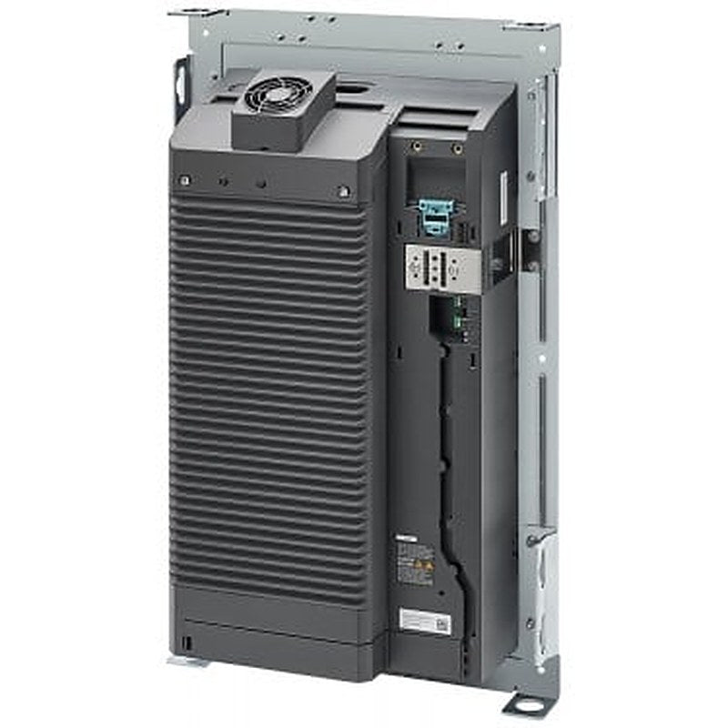 SINAMICS G120 POWER MODULE PM240-2 Push Through, UNFILTERED WITH BUILT IN BRAKING CHOPPER 3AC200-240V +10/-20% 47-63HZ OUTPUT HIGH OVERLOAD: 22KW FOR 200% 3S,150% 57S,100% 240S AMBIENT TEMP -20 TO +50 DEG C (HO) OUTPUT LOW OVERLOAD: 30kW FOR 150% 3S,110% 57S,100% 240S AMBIENT TEMP -20 TO +40 DEG C (LO) 615x354x237 (HXWXD), FSE PROTECTION IP20 WITHOUT CONTROL UNIT AND PANEL APPROVED FOR CU FIRMWARE- VERSION V4.7 SP6