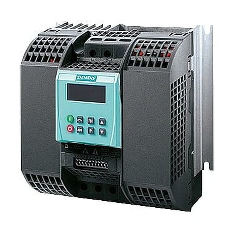 SINAMICS G110-CPM110 AC Drive, unfiltered, Min. leakage current 200-240 V 1 AC+10/-10% 47-63 Hz analog input CT: 0.12 kW; VT: 0.12 kW CT overload: 150% 60 s 150x 90x 116 (HxWxD) degree of protection IP20 ambient temperature -10+50 °C without BOP without RS-485 interface VISCOUNT factory setting