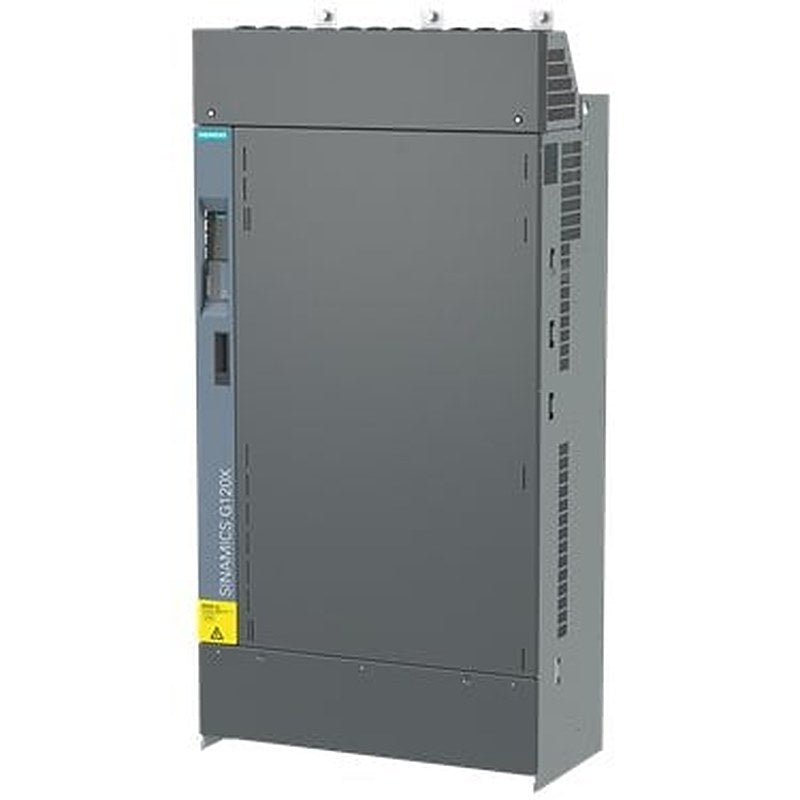 SINAMICS G120X Rated power: 630 kW at  135% 3 s or 110% 60 s, 100% 240 s; RFI suppression filter  for category C3 3AC500-690V+10/-20% 47-63Hz Ambient temperature 0 to +45 °C Size: FSJ Degree of protection IP20 / UL open type Without operator panel With IO expansion Fieldbus integrated: MODBUS RTU, BACnet MS/TP,USS