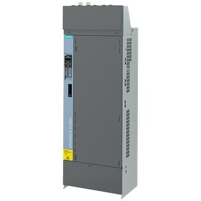 SINAMICS G120X RATED POWER: 400kW for 135% 3S or 110% 60S, 100% 240s EMC filter for category C3 3AC380-480V+10/-20% 47-63Hz AMBIENT TEMP 0 TO +45 DEG C Frame Size: FSH PROTECTION: IP20/ UL OPEN TYPE With Basic Operator Panel Without  IO expansion INTEGRATED FIELDBUS: PROFINET-PN, Ethernet IP