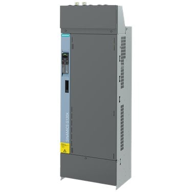 SINAMICS G120X RATED POWER: 400kW for 135% 3S or 110% 60S, 100% 240s EMC filter for category C3 3AC380-480V+10/-20% 47-63Hz AMBIENT TEMP 0 TO +45 DEG C Frame Size: FSH PROTECTION: IP20/ UL OPEN TYPE With Intelligent Operator Panel Without  IO expansion INTEGRATED FIELDBUS: PROFINET-PN, Ethernet IP