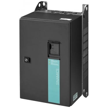 SINAMICS G120P POWER MODULE PM230 WITH BUILT IN CL. A FILTER PROTECTION IP55 / UL TYPE12 3AC380-480V +10/-10% 47-63HZ OUTPUT LOW OVERLOAD: 22KW FOR 110% 60S,100% 240S AMBIENT TEMP 0 TO +40 DEG C(LO) 640 X 320 X 329 (HXBXT), FSD WITHOUT CONTROL UNIT AND PANEL APPROVED FOR CU230P-2 FIRMWARE-VERSION V4.3.2