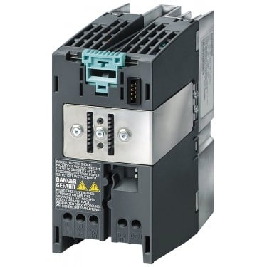 SINAMICS G120 PM 240 Power Module unfiltered with integrated braking chopper 380-480 V 3 AC +10/-10% 47-63 Hz power high overload: 1.1 kW at 200% 3 s, 150% 57 s, 100% 240 s; ambient temperature -10 to +50 °C 173x 73x 145 (HxWxD), FSA degree of protection IP20 without Control Unit and BOP