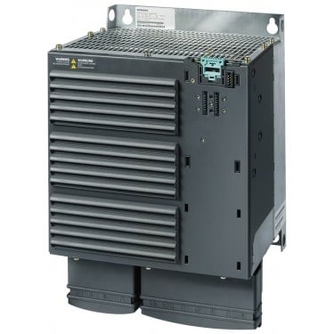SINAMICS G120 POWER MODULE PM250 WITH BUILT IN CL. A FILTER POSSIBILITY OF REGENERATION 3AC380-480V +10/-10% 47-63HZ OUTPUT HIGH OVERLOAD: 18,5KW FOR 200% 3S,150% 57S,100% 240S AMBIENT TEMP 0 TO +50 DEG C OUTPUT LIGHT OVERLOAD: 22KW FOR 150% 3S,110% 57S,100% 240S AMBIENT TEMP 0 TO +40 DEG C 512 X 275 X 204 (HXWXD), FSD PROTECTION IP20 WITHOUT CONTROL UNIT AND BOP