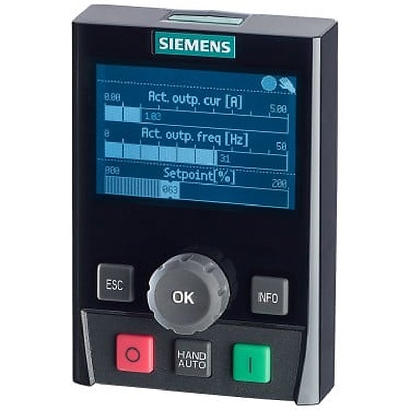 SINAMICS G120 Intelligent Operator Panel IOP optional operator panel for SINAMICS G120, G120P G110M, G110D, G120D, G120C S110, ET 200S FC, ET 200 PRO FC Language settings: Chinese, English, German