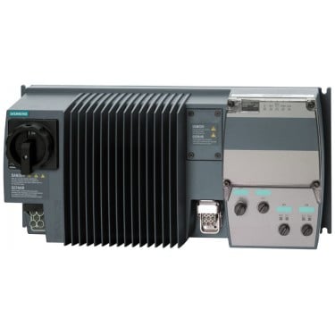 SINAMICS G110D AC Drive, With maintenance switch with integrated Class A filter with integrated braking chopper with AS-Interface bus interface 380-500 V 3AC +10/-10% 47-63 Hz Power high overload: 3.0kW at 200% 3s, 150% 60s 100% 300S; Ambient temperature -10 to +40 °C 210x 450x 145 (HxWxD), FSA Degree of protection IP65 without operator panel