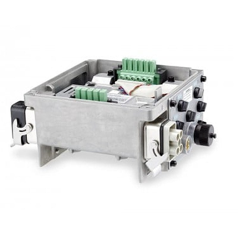 SINAMICS G110M Control Unit CU240M PN Q PROFINET with plug-in connections 4 DI, 2 DO, 2 AI, 1 F-DI PTC/KTY connection EM brake control Degree of protection IP65 Ambient temperature -10 to +55 °C 105x 171x 216 (HxWxD) without Power Module