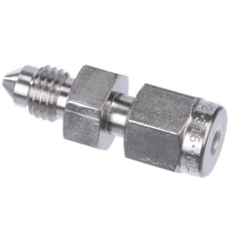 Parker 6XASC3/8MP-316 Hydraulic Fitting, 37 °, Stainless Steel, 0.38 in Hose ID
