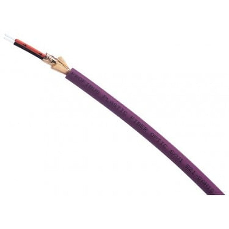 PROFIBUS Plastic Fiber Optic, Standard cable with 4 BFOC connectors, length 65 m.