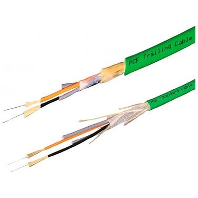 PROFIBUS Plastic Fiber Optic, duplex core 50 m ring.