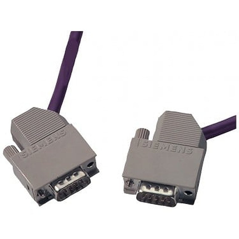 Plug-in cable 830-1T for PROFIBUS for connection of terminal devices to OLM and OBT Already pre-assembled with 2 D-sub connectors, 9-pole, cable terminated on both ends, 3 m.