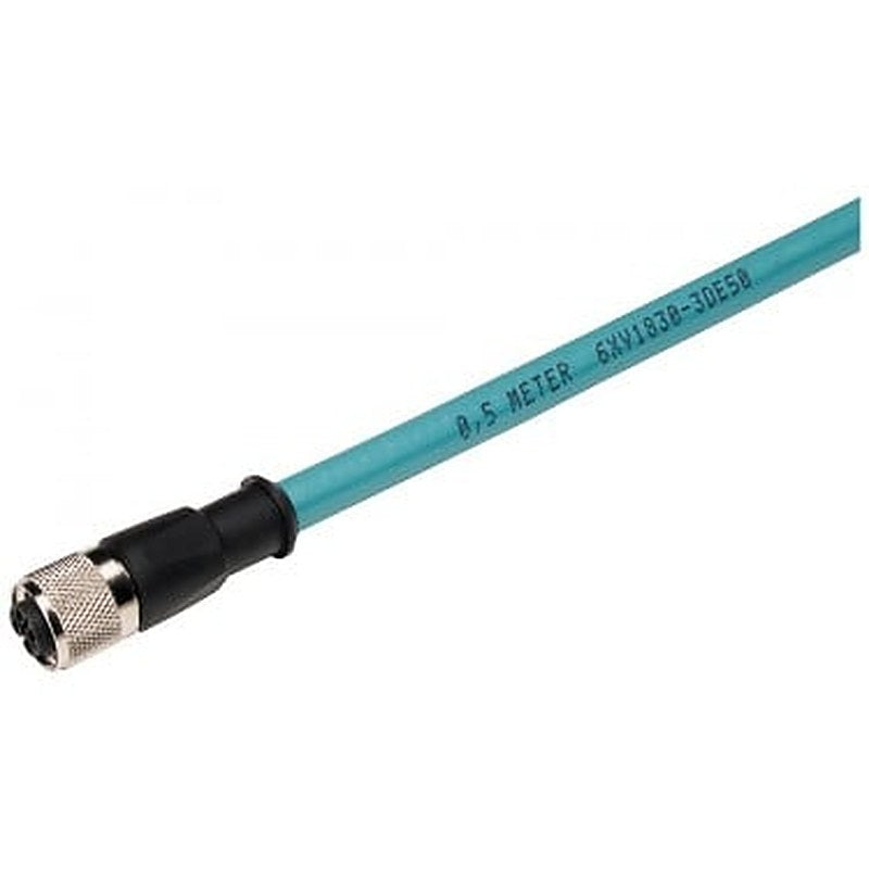 PROFIBUS M12 plug-in cable (ET 200) Pre-assembled PB FC Trailing Cable with 2 M12 connectors, B-coded, 5-pole; 0.3 m.