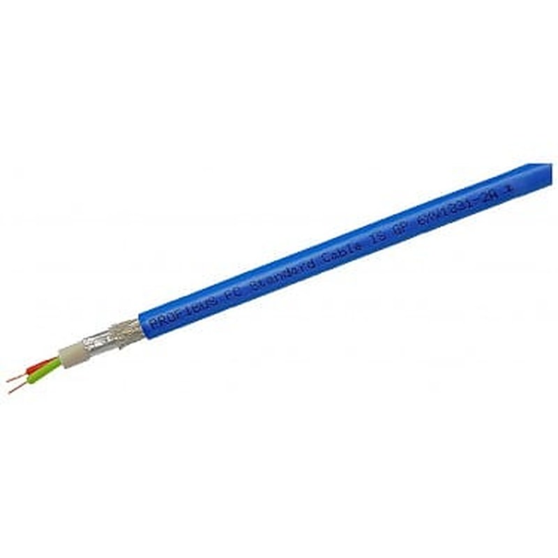 PROFIBUS FC Standard Cable IS GP, bus cable 2-wire, shielded, special configuration for quick assembly, Delivery unit: max. 1000 m, minimum order quantity 20 m sold by the meter