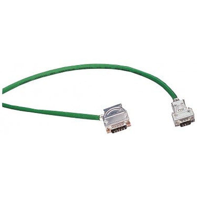 ITP Standard Cable 9/15 for Industrial Ethernet ITP standard cable, pre-assembled with 1x 9-pole and 1x 15-pole ITP connector, for connection of an ITP terminal device to an active ITP network component, length 8 m.