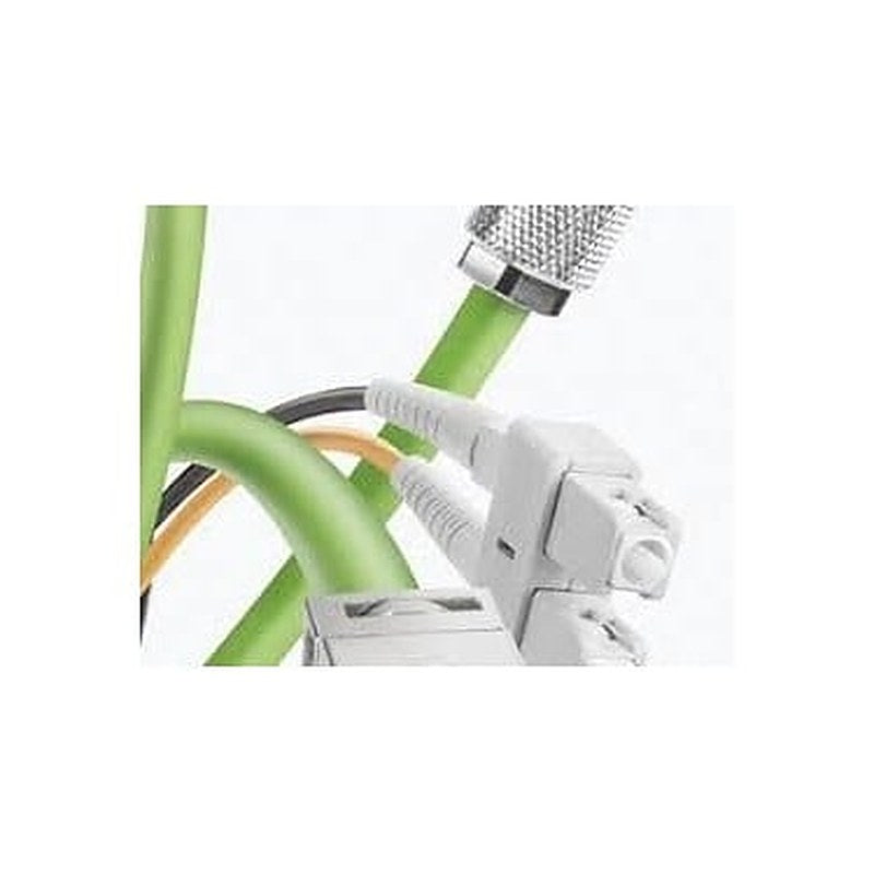 Industrial Ethernet TP Cord 15/RJ45, TP cord pre-assembled with 1x RJ45 connector and 1x 15-pole ITP connector, Length 0.5 m.