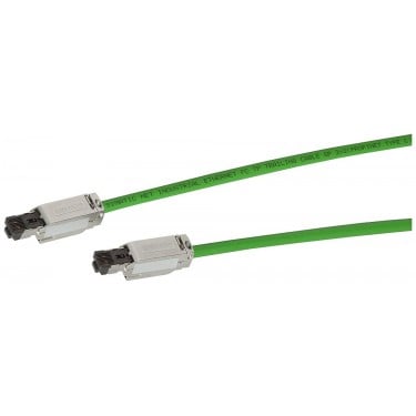 IE connecting cable IE FC RJ45 Plug-180/IE FC RJ45 Plug-180; IE FC Trailing Cable GP Pre-assembled with 2x IE FC RJ45 plug 180; length 1.0 m.
