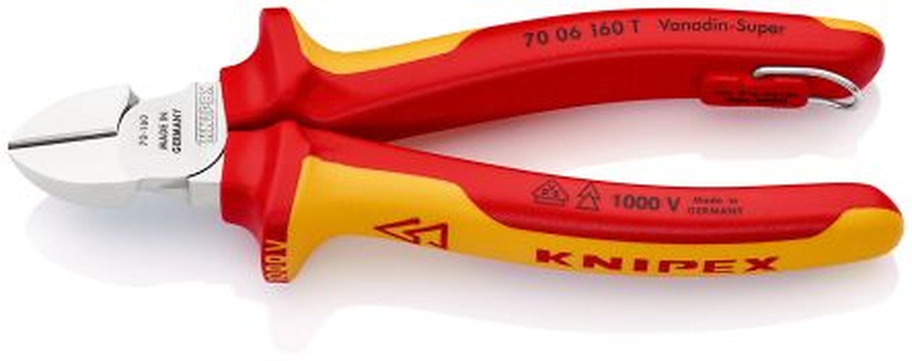 Knipex Knipex VDE/1000V Approved With Bevel Cable Cutter