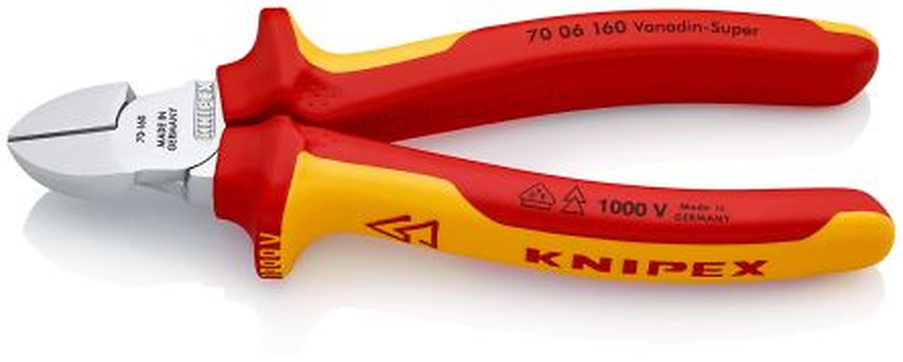 Knipex Knipex VDE/1000V Approved With Bevel Side cutter