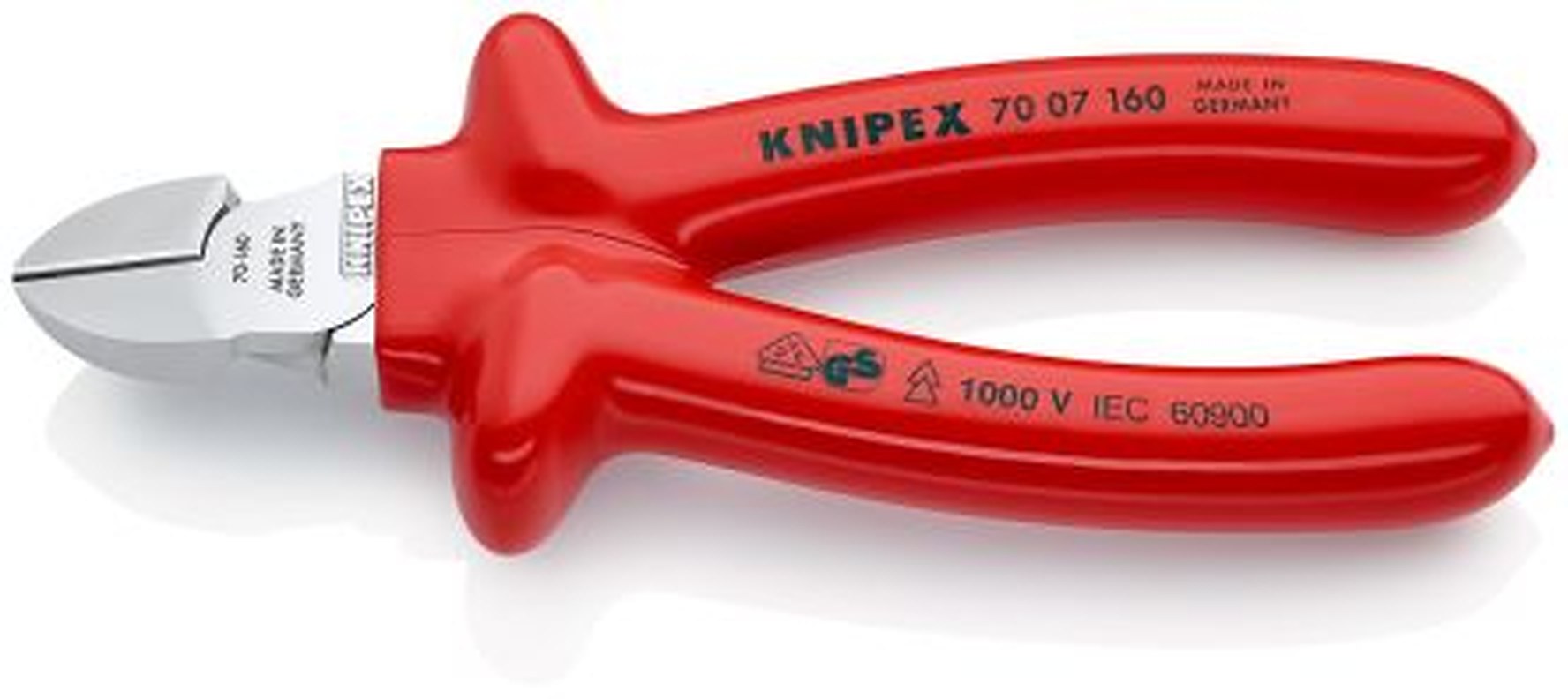 Knipex Knipex VDE/1000V Approved With Bevel Side cutter