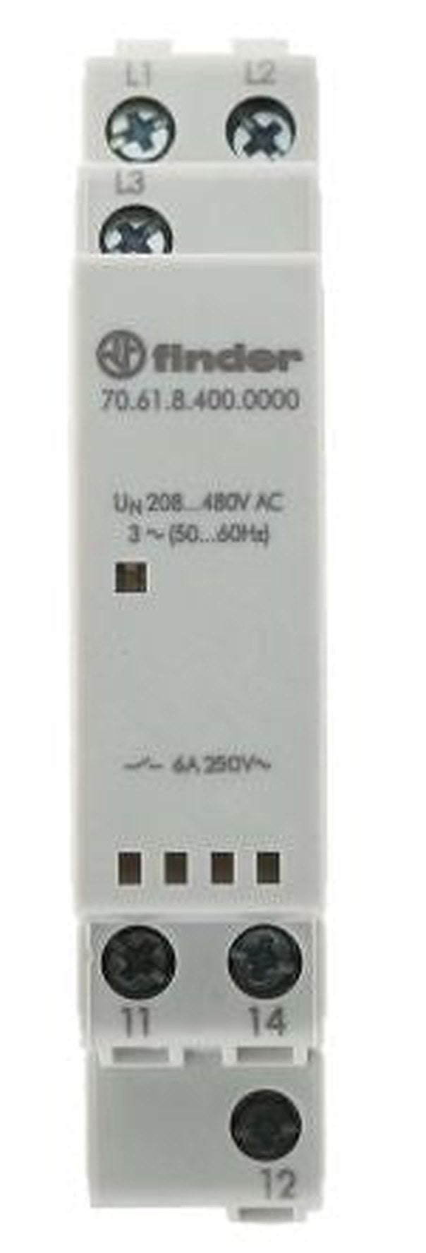 Finder Monitoring Relay, 3 Phase, SPDT, DIN Rail