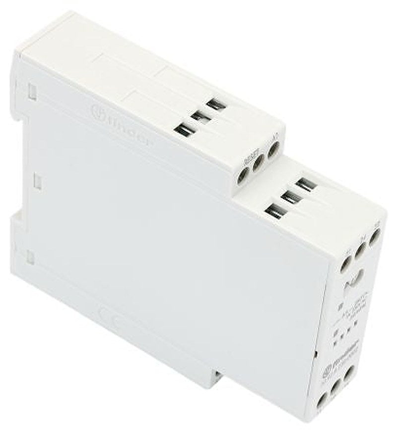 Finder NFC Monitoring Relay, 1 Phase, DPDT-2 CO, Rail, 24 V dc 230V ac