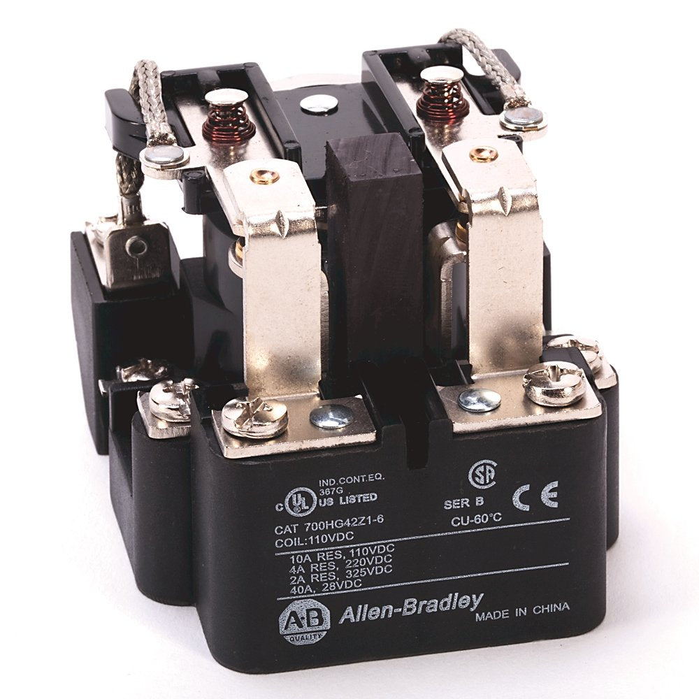 700-HG General Purpose Open-Style Power Relay, SPST-NO-DM, 24V DC