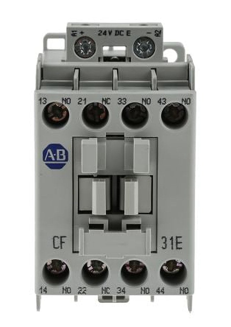 Allen Bradley 700C Contactor, 24V dc Coil, 4-Pole, 25 A 24V dc, 3 NO/1 NC, 690V ac