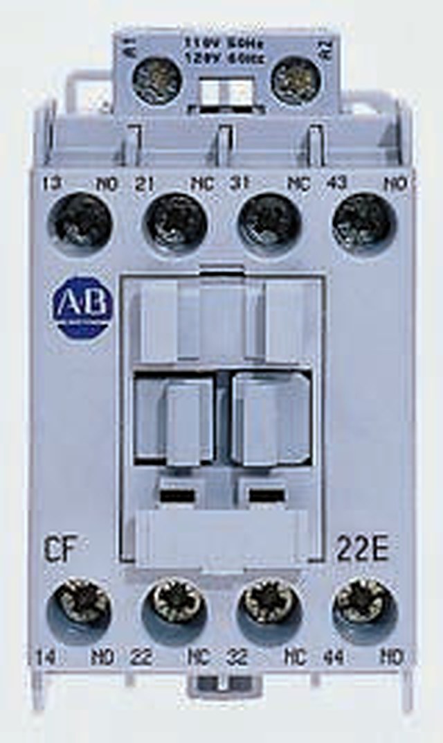 Allen Bradley 700-CF Contactor, 230V ac Coil, 4-Pole, 10 A, 3 NO/1 NC, 400V ac