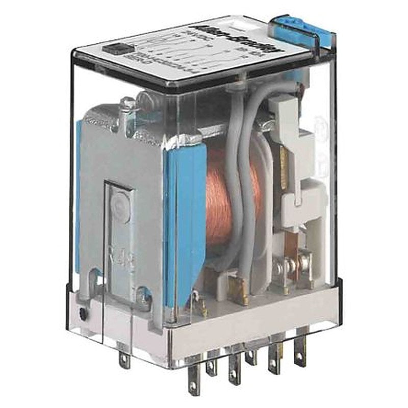 Allen Bradley Non-Latching Relay, 24V ac Coil, 7A Switching Current, 4PDT