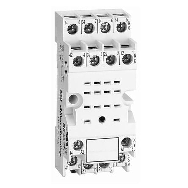 Allen Bradley 700-HN 14 Way 300V DIN Rail Relay Socket, for use with 700-HNC Relay