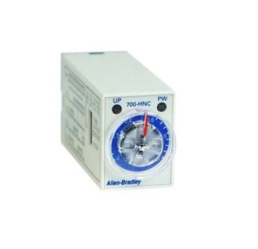 Allen Bradley 700-HNC4 Series Panel, DIN Rail Timer Relay 120V ac, 0.1 to 1 s, Multifunction-Function, 4PDT Switch