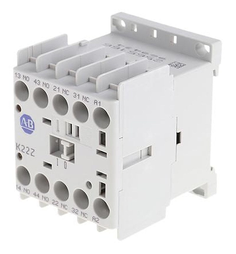 Allen Bradley 700K Contactor, 24V dc Coil, 4-Pole, 10 A, 2 NC, 690V ac